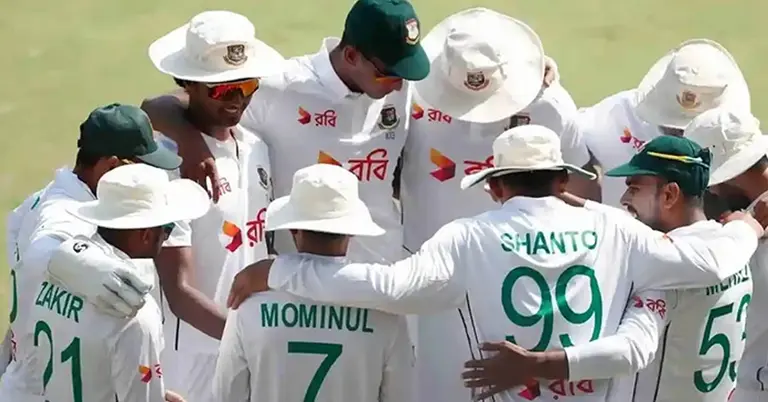 সিলেটে টেস্টে বাংলাদেশ ক্রিকেট দল